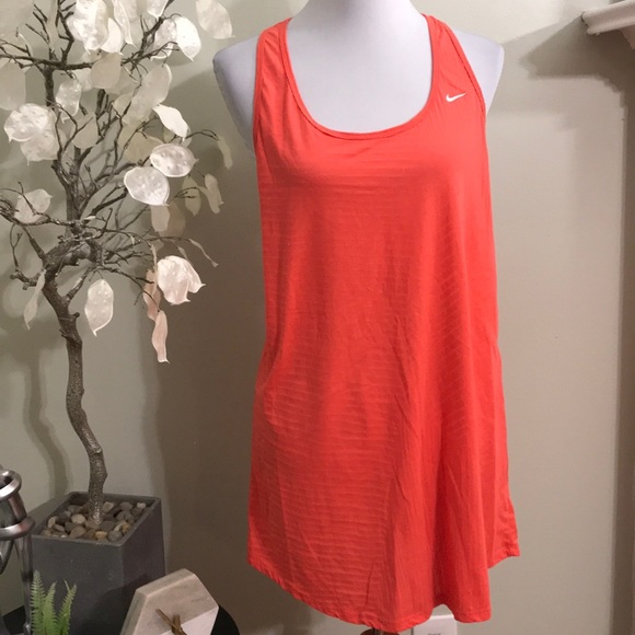 Nike Tops - NIKE NEON ORANGE TANK